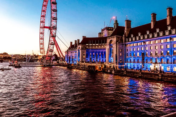 Dónde ir en agosto: Londres Noria de Londres