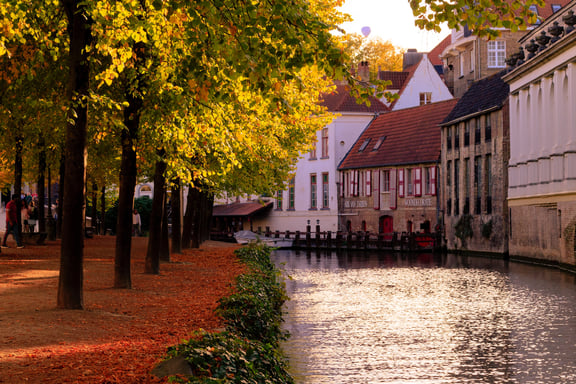 Le migliori destinazioni natalizie - Bruges Vista di Bruges