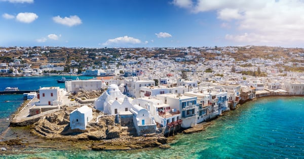 Vuelos de Praga a Mikonos
