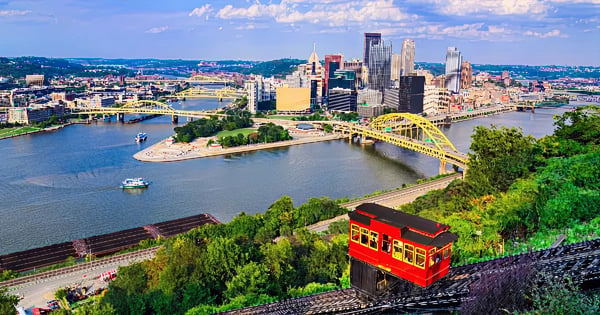 Vuelos de Milwaukee - General Mitchell a Pittsburgh