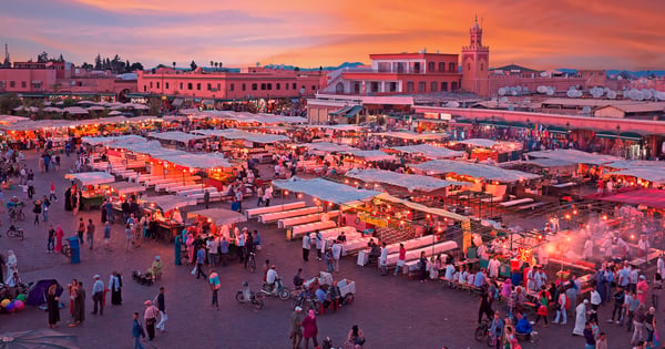Vols Knock/Connaught - Marrakech