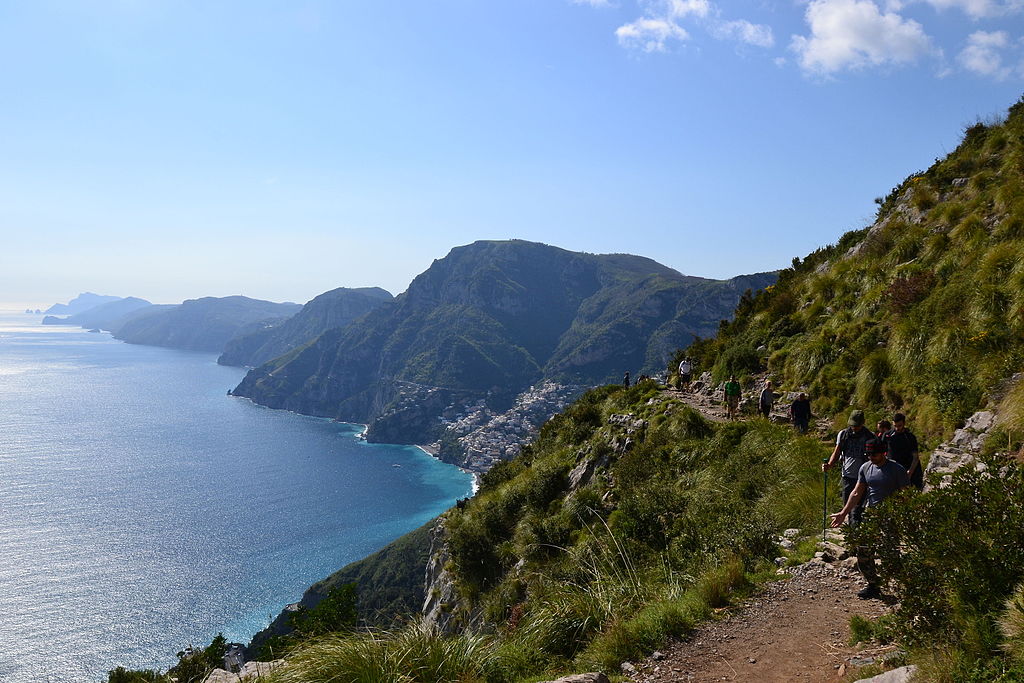 Vista e i villaggi della Costiera Amalfitana